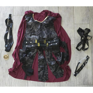 Child Spartan Warrior Gladiator Costume Roman Soldier Fancy Halloween Size Large